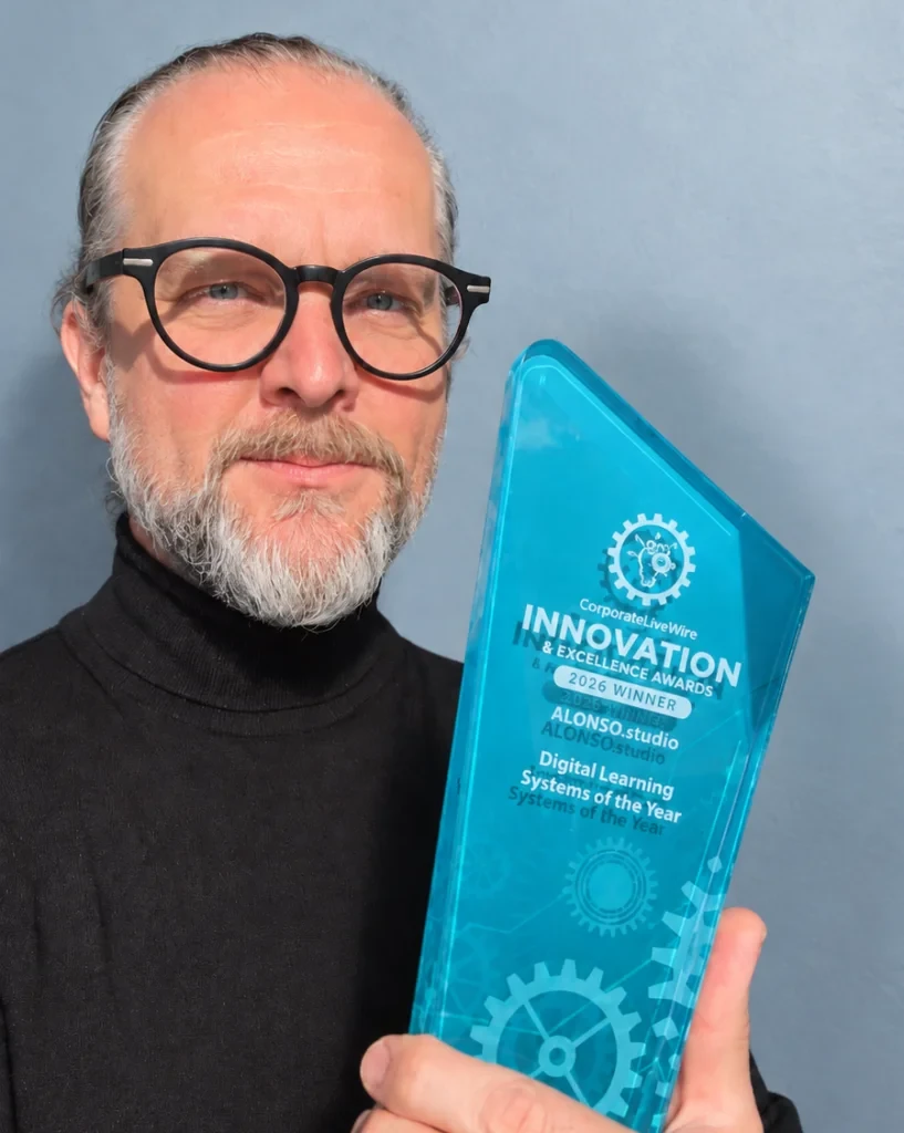 ALONSO.studio with the Corporate LiveWire Innovation & Excellence Award 2026